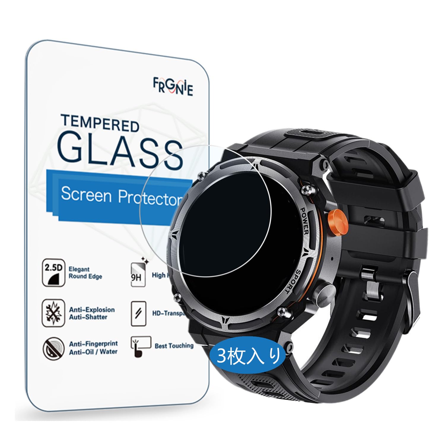 Amazon.co.jp: Frgnie (3枚入り) Compatible with ZTOP スマート